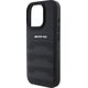 Mercedes AMG AMHCP16XGSEBK iPhone 16 Pro Max 6.9" czarny/black hardcase Leather Debossed Lines Black Logo