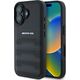 Mercedes AMG AMHCP16SGSEBK iPhone 16  6.1" czarny/black hardcase Leather Debossed Lines Black Logo