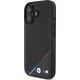 BMW BMW BMHMP16S23PUPDK iPhone 16 6.1" czarny/black hardcase M Perforated Tricolor Line MagSafe