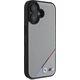 BMW BMW BMHMP16S23PUPDG iPhone 16 6.1" szary/grey hardcase M Perforated Tricolor Line MagSafe