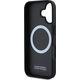 BMW BMW BMHMP16S23PUPDG iPhone 16 6.1" szary/grey hardcase M Perforated Tricolor Line MagSafe
