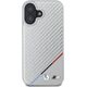 BMW BMW BMHMP16S23PUDTS iPhone 16 6.1" szary/grey hardcase M Carbon Tricolor Line MagSafe