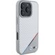 BMW BMW BMHMP16L23PUDTS iPhone 16 Pro 6.3" szary/grey hardcase M Carbon Tricolor Line MagSafe