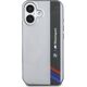 BMW BMW BMHCP16M23HTFEG iPhone 16 Plus 6.7" szary/grey hardcase Motosport IML Vertical Stripe
