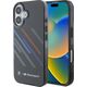 BMW BMW BMHCP16M23HTRAK iPhone 16 Plus 6.7" czarny/black hardcase Motosport IML Random Stripes