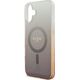 Guess Guess GUHMP16SHGRCELW iPhone 16 6.1" brązowy/brown hardcase IML Glitter Gradient MagSafe