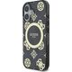 Guess Guess GUHMP16SH4PYEEK iPhone 16 6.1" czarny/black hardcase IML Peony On 4G Background MagSafe