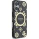 Guess Guess GUHMP16SH4PYEEK iPhone 16 6.1" czarny/black hardcase IML Peony On 4G Background MagSafe