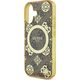 Guess Guess GUHMP16SH4PYEEW iPhone 16 6.1" brązowy/brown hardcase IML Peony On 4G Background MagSafe