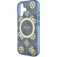 Guess Guess GUHMP16SH4PYEEB iPhone 16 6.1" niebieski/blue hardcase IML Peony On 4G Background MagSafe