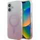 Guess Guess GUHMP16SHGRCELP iPhone 16 6.1" różowy/pink hardcase IML Glitter Gradient MagSafe