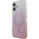 Guess Guess GUHMP16SHGRCELP iPhone 16 6.1" różowy/pink hardcase IML Glitter Gradient MagSafe