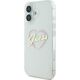 Guess Guess GUHCP16SHCHGSPT iPhone 16 6.1" przeźroczysty/transparent hardcase IML Heart