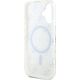 Guess Guess GUHMP16MH4DTEH iPhone 16 Plus 6.7" biały/white hardcase IML 4G Background MagSafe