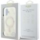 Guess Guess GUHMP16MH4DTEH iPhone 16 Plus 6.7" biały/white hardcase IML 4G Background MagSafe