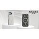 Guess Guess GUHMP16MH4DTEH iPhone 16 Plus 6.7" biały/white hardcase IML 4G Background MagSafe