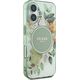 Guess Guess GUHMP16SHFWBDCEN iPhone 16 6.1" zielony/green hardcase IML Flower & Tonal Circle MagSafe