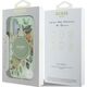 Guess Guess GUHMP16SHFWBDCEN iPhone 16 6.1" zielony/green hardcase IML Flower & Tonal Circle MagSafe