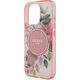 Guess Guess GUHMP16XHFWBDCEP iPhone 16 Pro Max 6.9" różowy/pink hardcase IML Flower & Tonal Circle MagSafe