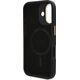 Guess Guess GUHMP16SU4GPRK iPhone 16 6.1" czarny/black hardcase 4G Logo Plate MagSafe