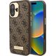 Guess GuessGUHMP16MU4GPRW iPhone 16 Plus 6.7" brązowy/brown hardcase 4G Logo Plate MagSafe