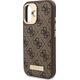 Guess GuessGUHMP16MU4GPRW iPhone 16 Plus 6.7" brązowy/brown hardcase 4G Logo Plate MagSafe