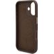 Guess GuessGUHMP16MU4GPRW iPhone 16 Plus 6.7" brązowy/brown hardcase 4G Logo Plate MagSafe