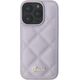Guess Guess GUHCP16SPSQSQSU iPhone 16 6.1" jasnofioletowy/light purple hardcase Quiled Metal Logo