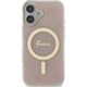 Guess Guess GUHMP16SH4STP iPhone 16 6.1" różowy/pink hardcase IML 4G MagSafe