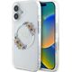 Guess Guess GUHMP16MHFWFCT iPhone 16 Plus 6.7" przeźroczysty/transparent hardcase IML Flowers Wreath MagSafe