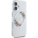 Guess Guess GUHMP16MHFWFCT iPhone 16 Plus 6.7" przeźroczysty/transparent hardcase IML Flowers Wreath MagSafe