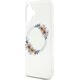 Guess Guess GUHMP16MHFWFCT iPhone 16 Plus 6.7" przeźroczysty/transparent hardcase IML Flowers Wreath MagSafe