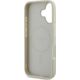 Guess Guess GUHMP16SPGPYSH iPhone 16 6.1" biały/white hardcase Peony Script Logo MagSafe