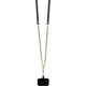 Guess Guess GUHCP16SP4TDSCPB iPhone 16 6.1" niebieski/blue hardcase Leather Metal Logo Strass Crossbody