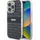 DKNY DKNY DKHMP16XHRHSEK iPhone 16 Pro Max 6.9" czarny/black hardcase Repeat Texture Pattern With Stripe