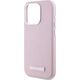 Karl Lagerfeld Karl Lagerfeld KLHMP15LPGMSRPP iPhone 15  Pro 6.1" różowy/pink hardcase FW Metal Plate MagSafe