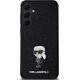 Karl Lagerfeld Karl Lagerfeld KLHCSA55GKNPSK A55 A556 czarny/black hardcase Fixed Glitter Ikonik Logo Metal Pin