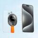 Joyroom Uchwyt Joyroom JR-ZS393-S magnetyczny z przyssawkami na telefon 4.7-7" - czarno-pomarańczowy