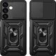 Hurtel Etui Hybrid Armor Camshield do Samsung Galaxy S24+ pancerne z osłoną na aparat - czarne