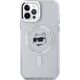 Karl Lagerfeld Karl Lagerfeld KLHMP12MHLSCHH iPhone 12   / 12 Pro 6.1" biały/white hardcase IML Metal Choupette Head MagSafe