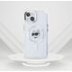 Karl Lagerfeld Karl Lagerfeld KLHMP15SHLSCHH iPhone 15   6.1" biały/white hardcase IML Metal Choupette Head MagSafe