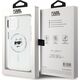 Karl Lagerfeld Karl Lagerfeld KLHMP15SHLSCHH iPhone 15   6.1" biały/white hardcase IML Metal Choupette Head MagSafe