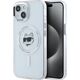 Karl Lagerfeld Karl Lagerfeld KLHMP15SHLSCHH iPhone 15   6.1" biały/white hardcase IML Metal Choupette Head MagSafe