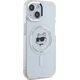 Karl Lagerfeld Karl Lagerfeld KLHMP15MHLSCHH iPhone 15   Plus 6.7" biały/white hardcase IML Metal Choupette Head MagSafe