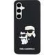 Karl Lagerfeld KLHCS24FE3DRKCNK S24 FE    S721 czarny/black hardcase 3D Rubber Karl&Choupette