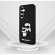 Karl Lagerfeld KLHCS24FE3DRKCNK S24 FE    S721 czarny/black hardcase 3D Rubber Karl&Choupette