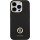 Guess GUHCP15LM4DGPK iPhone 15 Pro 6.1" czarny/black hardcase Silicone Logo Strass 4G