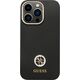 Guess GUHCP15XM4DGPK iPhone 15 Pro Max 6.7" czarny/black hardcase Silicone Logo Strass 4G