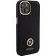 Guess GUHCP15SM4DGPK iPhone 15 / 14 / 13 6.1" czarny/black hardcase Silicone Logo Strass 4G