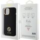 Guess GUHCP15SM4DGPK iPhone 15 / 14 / 13 6.1" czarny/black hardcase Silicone Logo Strass 4G